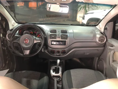Fiat Grand Siena 2014 cinza à venda na Pipo Veículos em Avaré-SP — foto 9