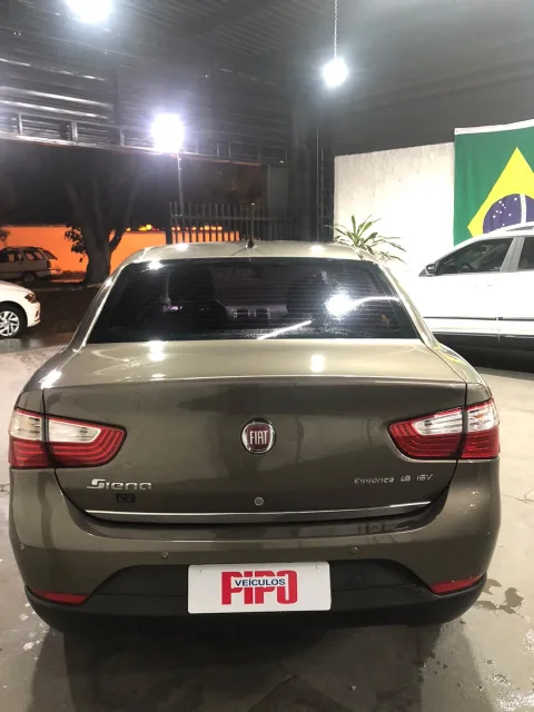Fiat Grand Siena 2014 cinza à venda na Pipo Veículos em Avaré-SP — foto 7