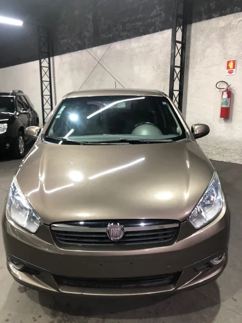 Fiat Grand Siena 2014 cinza à venda na Pipo Veículos em Avaré-SP — foto 3