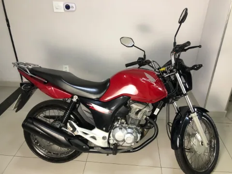 Honda CG 2018 vermelha à venda na Pipo Veículos em Avaré-SP — foto 3
