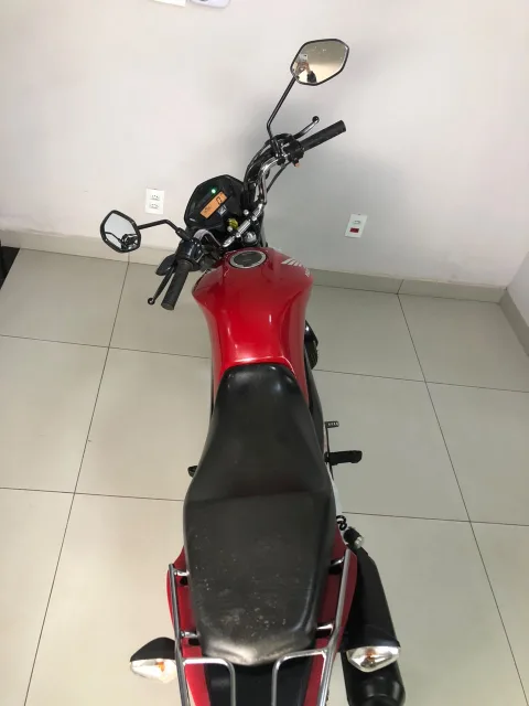 Honda CG 2018 vermelha à venda na Pipo Veículos em Avaré-SP — foto 9