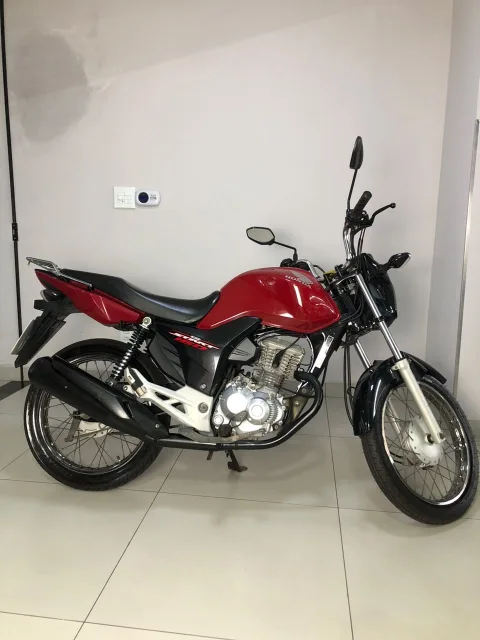 Honda CG 2018 vermelha à venda na Pipo Veículos em Avaré-SP — foto 1